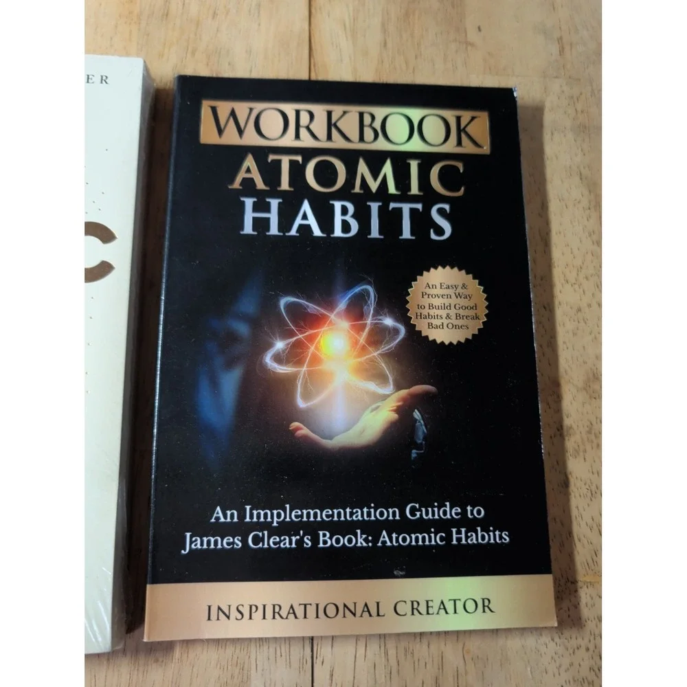 Atomic Habits book & Workbook  An Easy and Proven Way to Build Good Habits